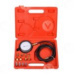 ST106 Тестер давления масла с адаптерами, 0-500PSI (0-35бар)